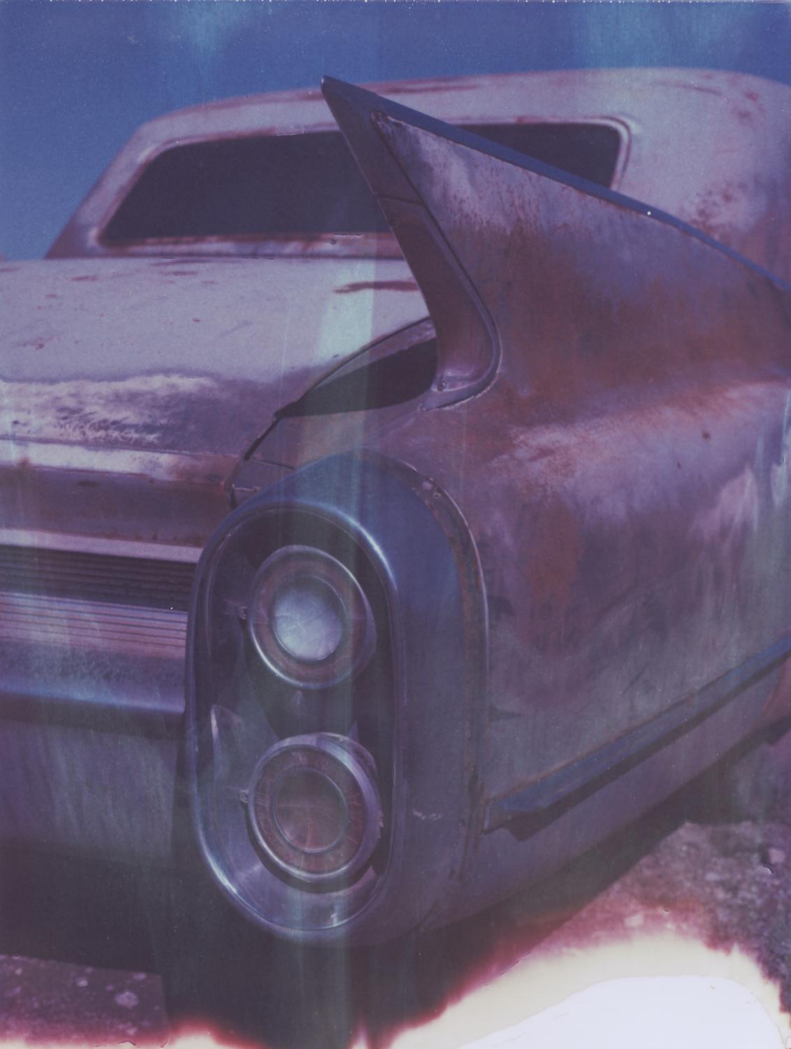 Kirsten Thys van den Audenaerde Still-Life Photograph - Winged II - 21st Century, Polaroid, Cars, Photography, Color