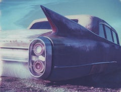Winged III, 21st Century, Polaroid, Vintage Cars, Photography, Contemporary