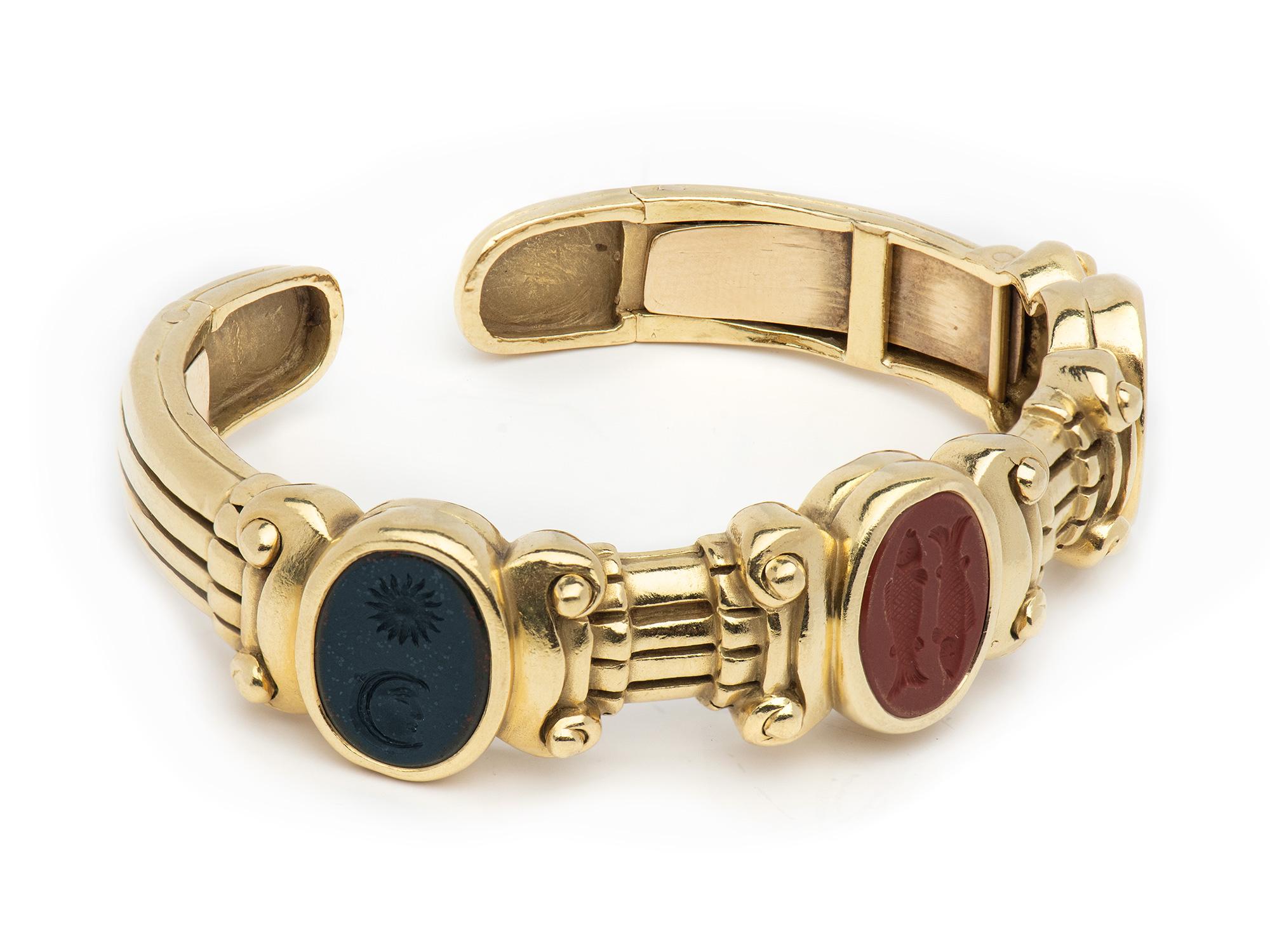 Pulsera de cordón calado Kiselstein Corte oval en venta