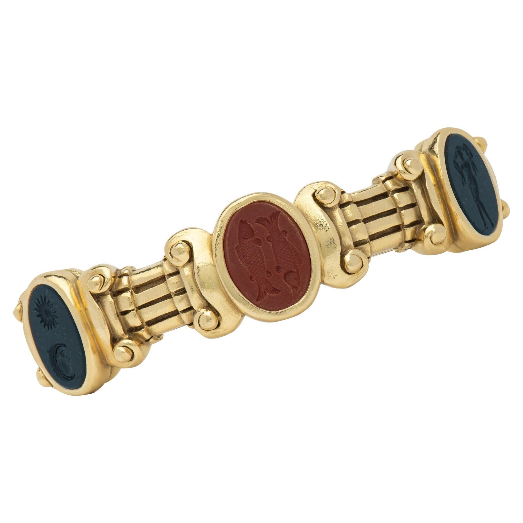 Kiselstein Cord Intaglio Bangle