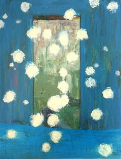 Reminiscent_213-2 [Acrylic, Blue, Door, Snow]