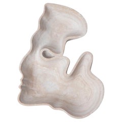 Ricevitore di marmo di sabbia Kiss Man di Jean Pascal Levy-Trumet