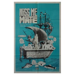 Kiss Me Mate, Unframed Poster, 1969