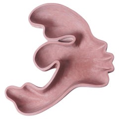 Kiss Woman Red Marble Recipient by Jean Pascal Levy-Trumet