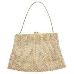 Kisslock Evening Clutch 2mis104 Gold Satchel