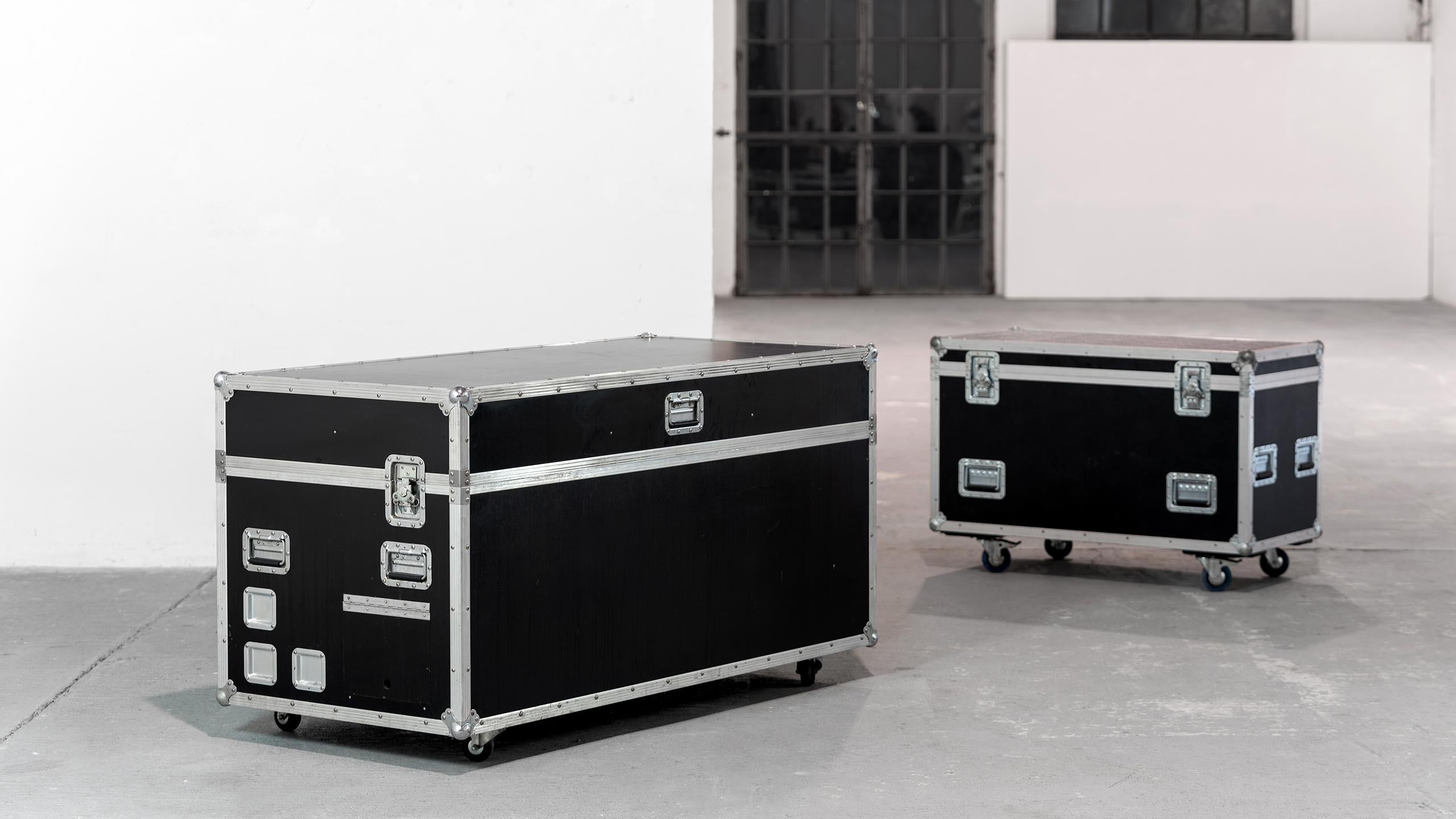 Kit Maletín Pro Art Roadie rojo Bañera Viaje Concierto Caja Ruedas De Gira en venta 12