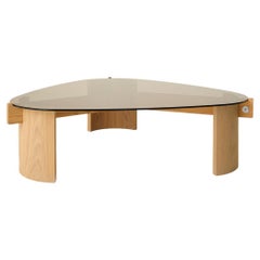 KITA LIVING Flow Coffee Table Large - Bronze Glass