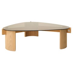 Mesa de centro Flow grande KITA LIVING - Cristal bronce