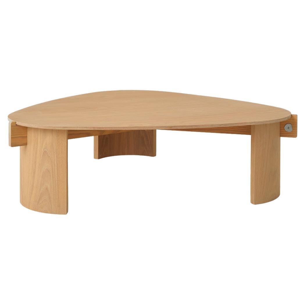 Table basse KITA LIVING Flow Large - Bois de chêne