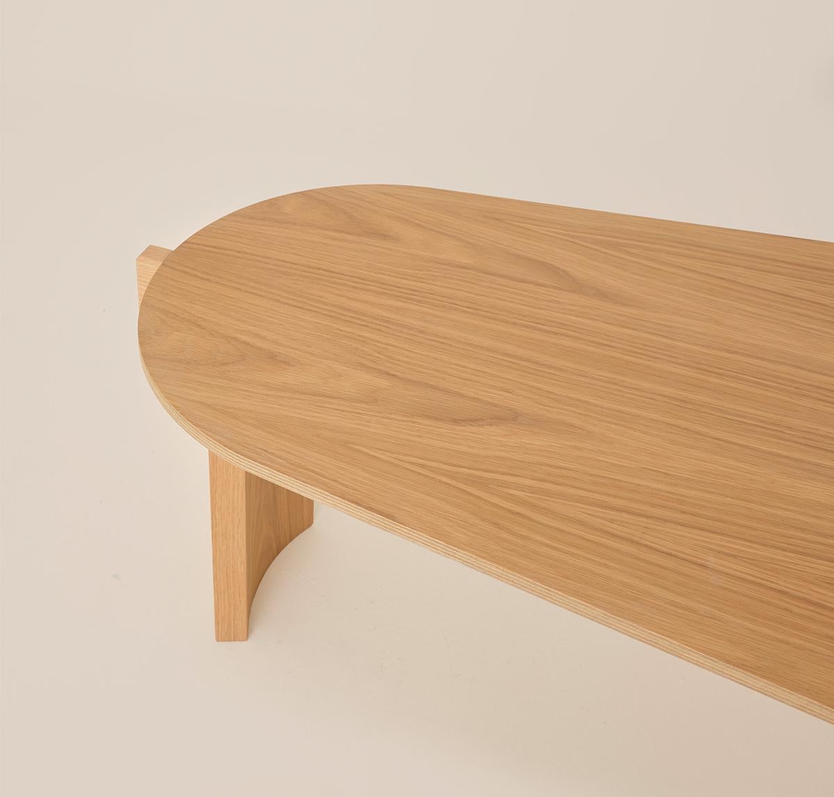 Woodwork KITA LIVING Flow Coffee Table Medium - Oak Wood For Sale