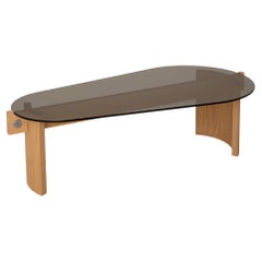 KITA LIVING Flow Tavolino medio - Vetro fumé KITA LIVING Flow Tavolino medio - Vetro fumé