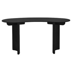 KITA LIVING Flow Desk  Charcoal Black