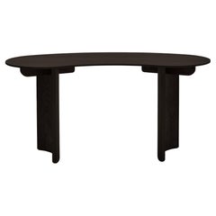 KITA LIVING Flow Desk  Charcoal Black