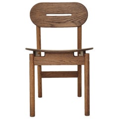 KITA LIVING Frame Chair Elliptical - Oak Chocolate