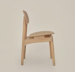 KITA LIVING Sedia Ellittica con Telaio - Oak Mist