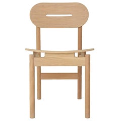 KITA LIVING Sedia Ellittica con Telaio - Oak Mist