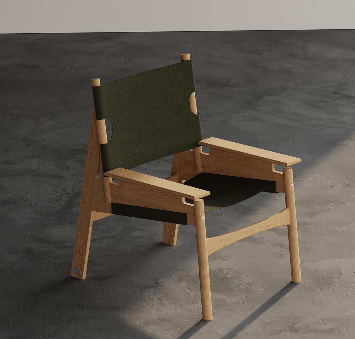 Framed by sculptural simplicity, Frame Lounge Chair 2/3 is the compact edition of our iconic Frame Lounge Chair. Designed at a more versatile scale, it preserves the same distinctive form and quiet architectural presence within the space.

Frame