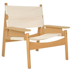 KITA LIVING Frame Lounge Chair - Oak Mist - Bone White