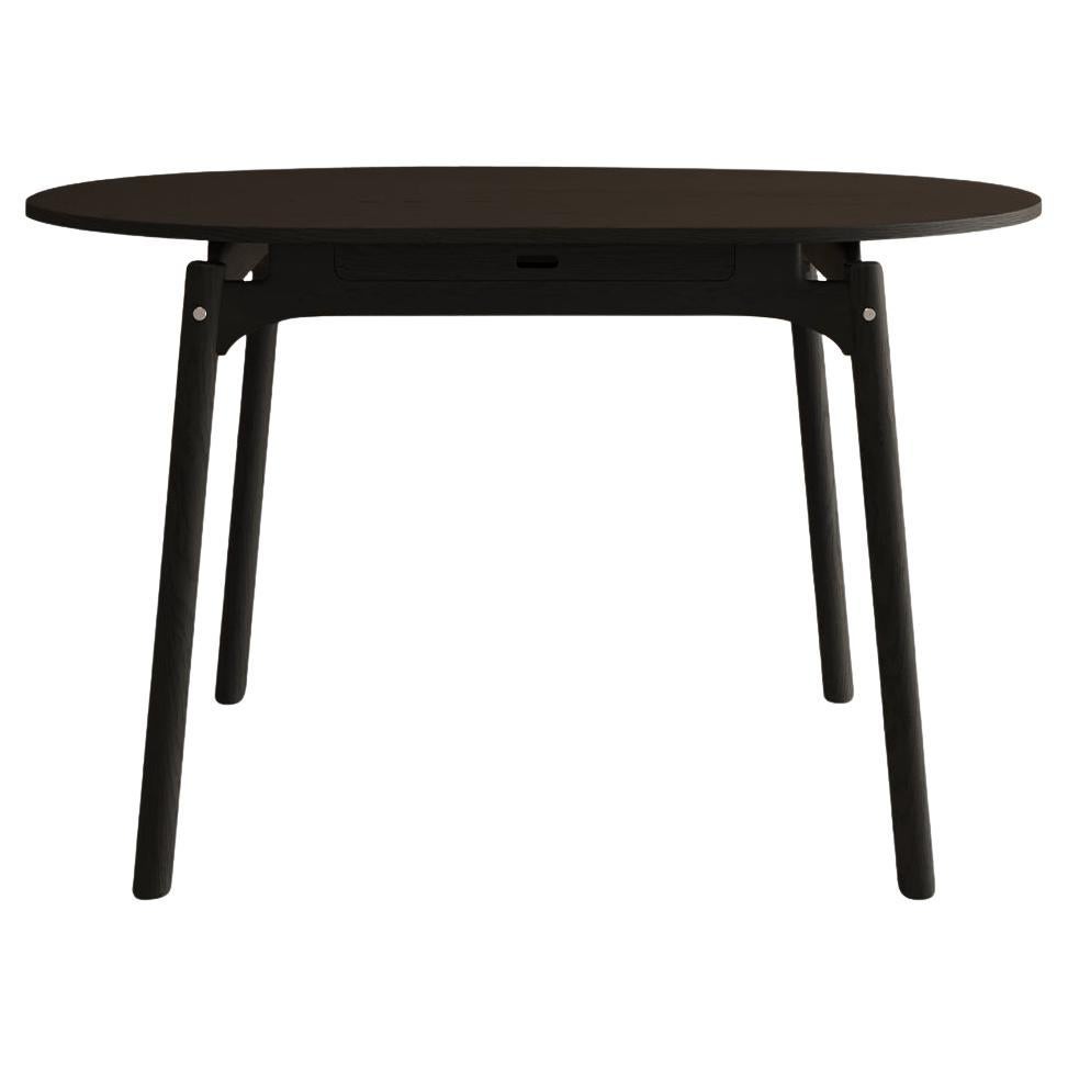 KITA LIVING Frame Table  Elliptical - Charcoal Black in vendita
