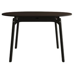KITA LIVING Frame Table  Elliptical - Charcoal Black