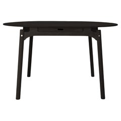 KITA LIVING Frame Table Elliptical - Charcoal Black KITA LIVING Frame Table Elliptical - Charcoal Black