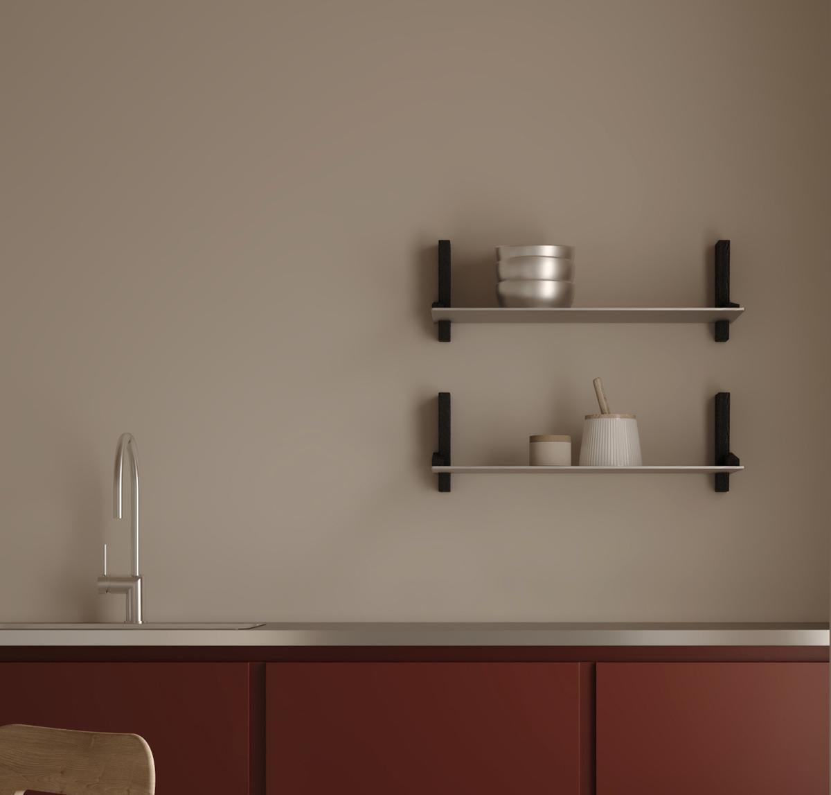 Turco KITA LIVING Scaffale n. 1 - Nero carbone in vendita