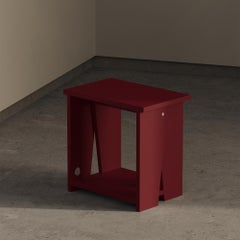 KITA LIVING Wa Hocker - Japanisch Rot