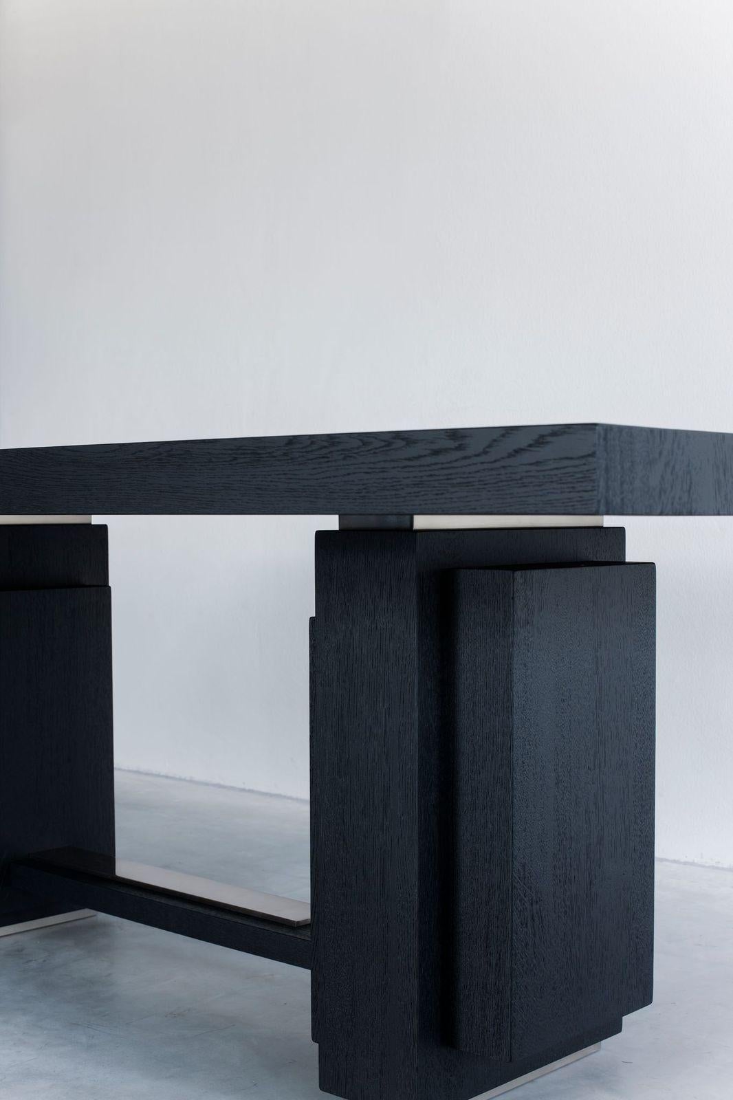 Post-Modern Kitale Rectangular Dining Table by Van Rossum For Sale