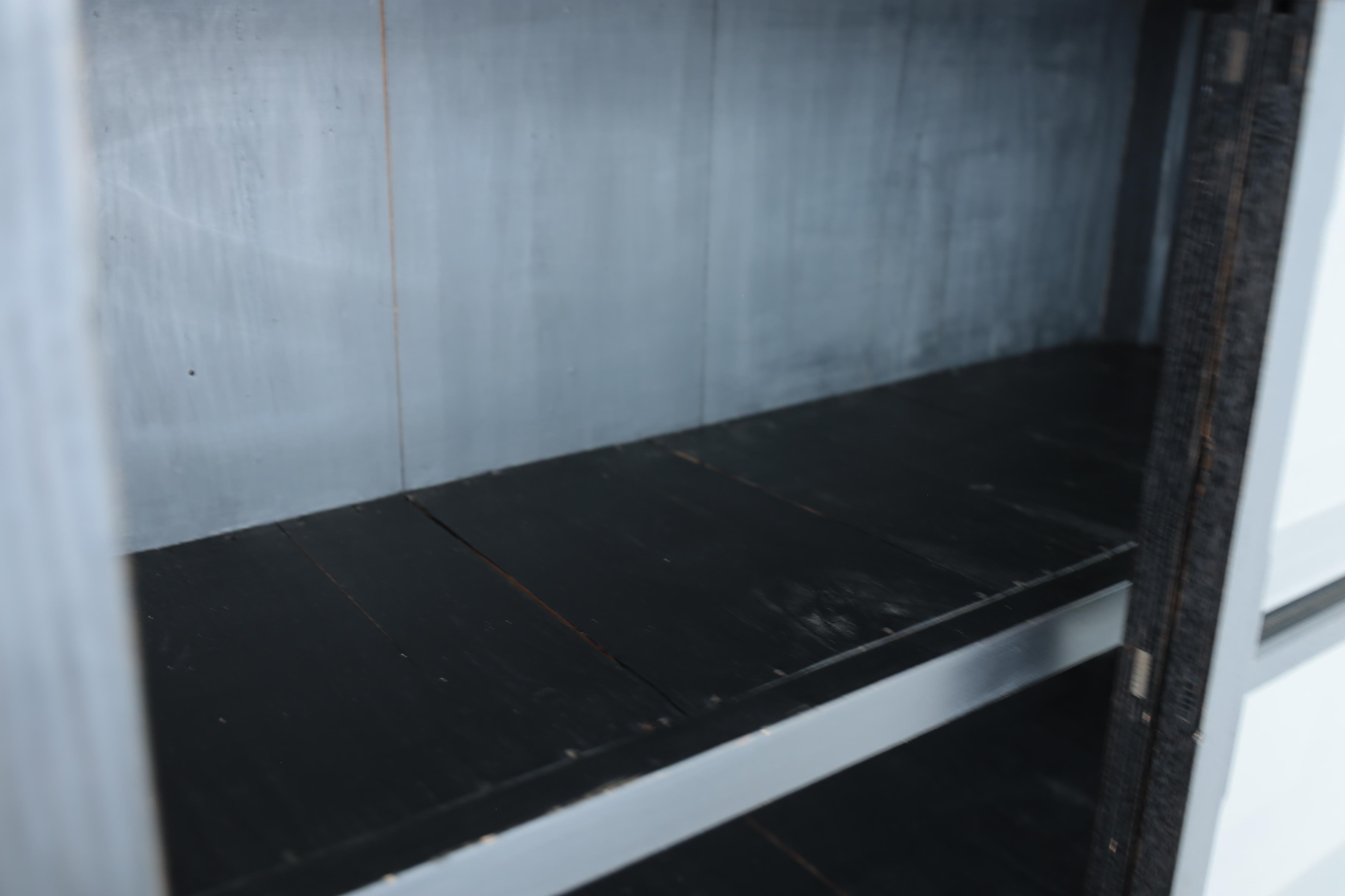 Cocina Armarios Negros, Antigüedades Japonesas, Almacenaje Tansu, Wabi Sabi, Japandi en venta 5