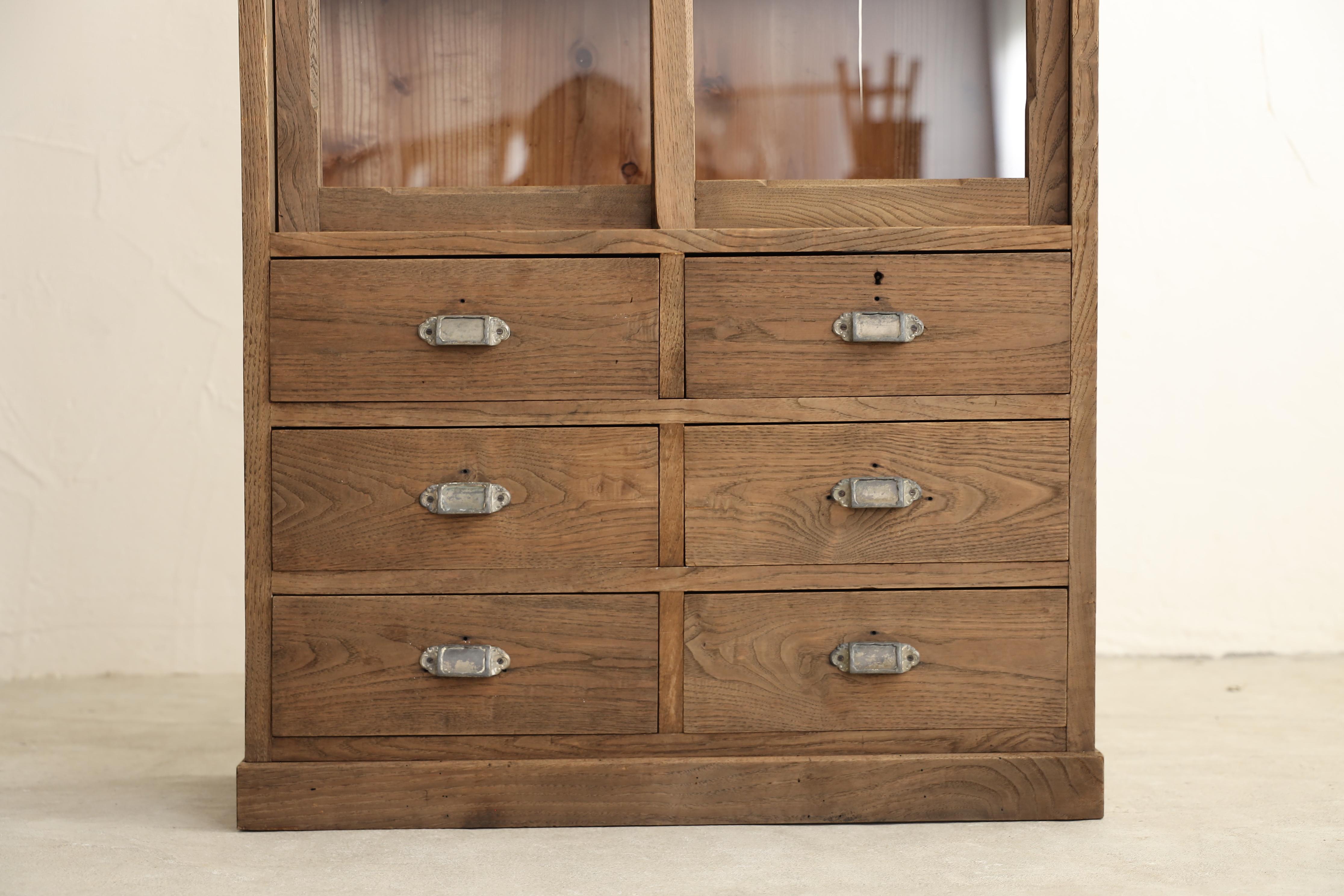 Fatto a mano Armadietti da cucina, antiquariato giapponese, stoccaggio Tansu, Wabi Sabi, giapponesi in vendita