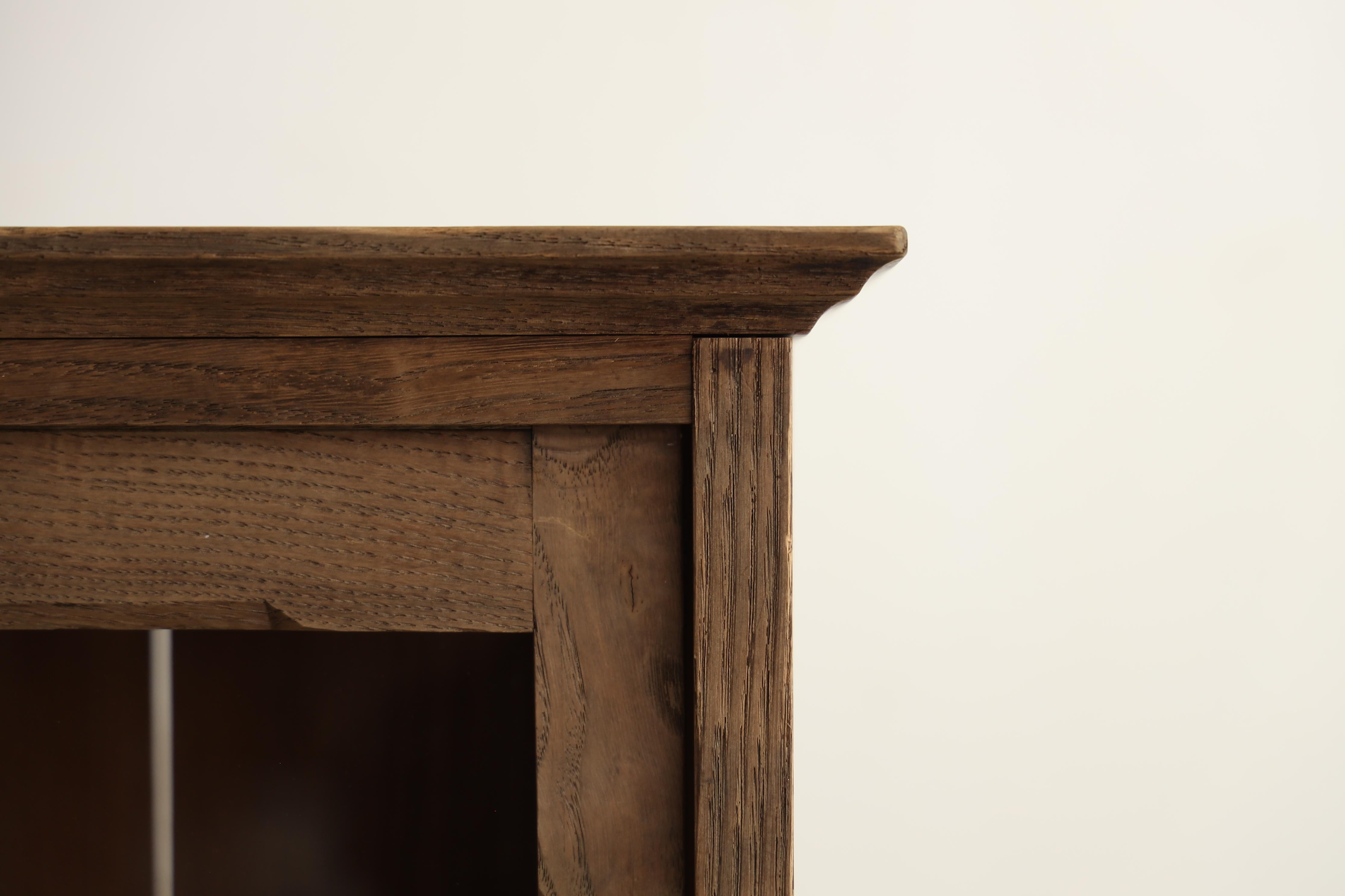 Legno Armadietti da cucina, antiquariato giapponese, stoccaggio Tansu, Wabi Sabi, giapponesi in vendita