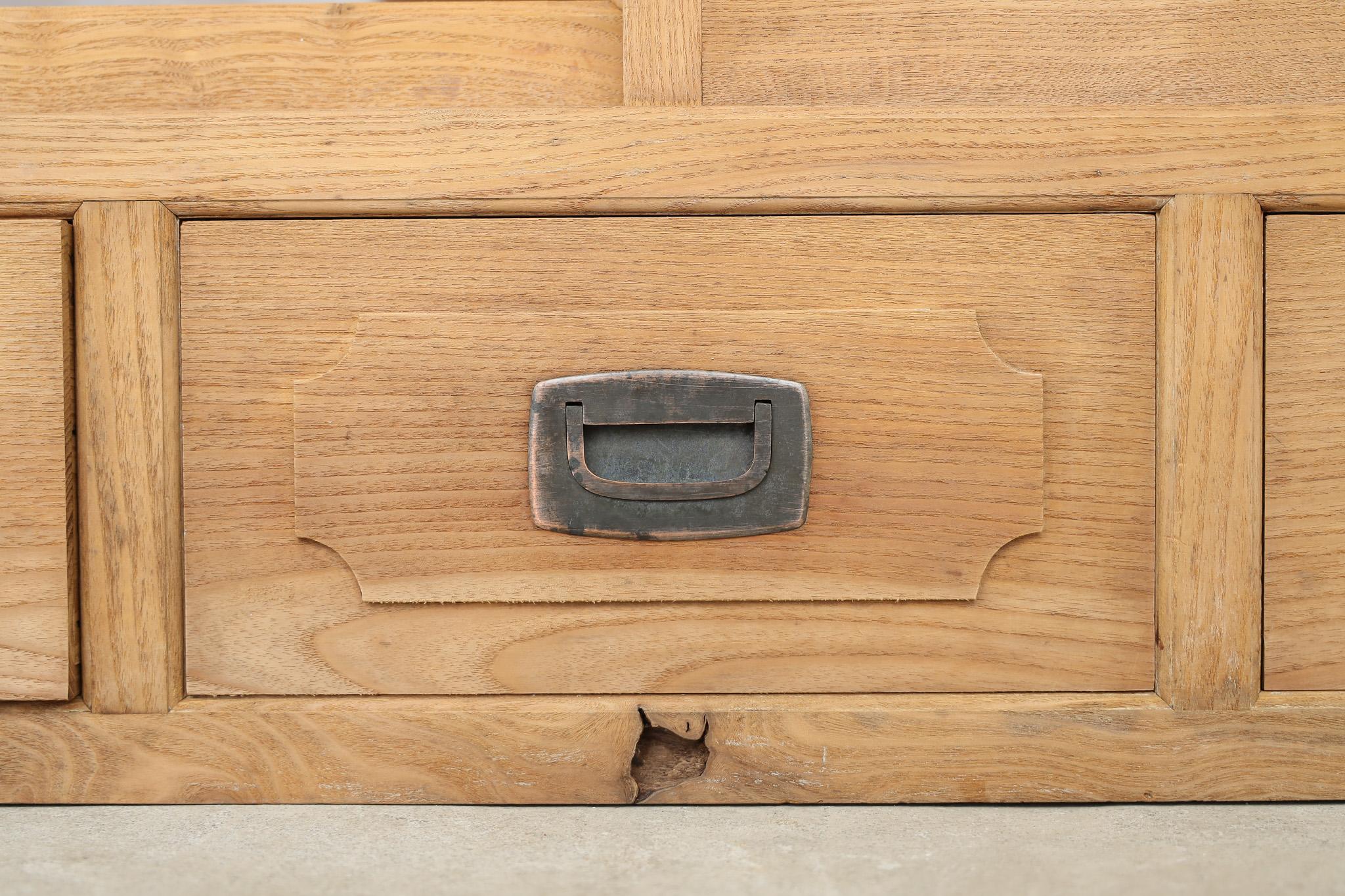Armadi da cucina, Armadio impilato, Antiquariato giapponese, Wabi Sabi, Japandi （1） in vendita 5