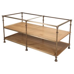 Kitchen Island de style industriel français, en bronze massif fabriqué à Chicago, pour toutes les tailles