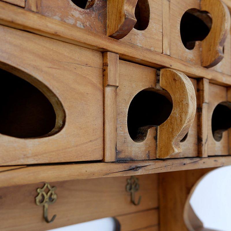 Cerise Porte-couteaux de cuisine Archelle en bois de cerisier
