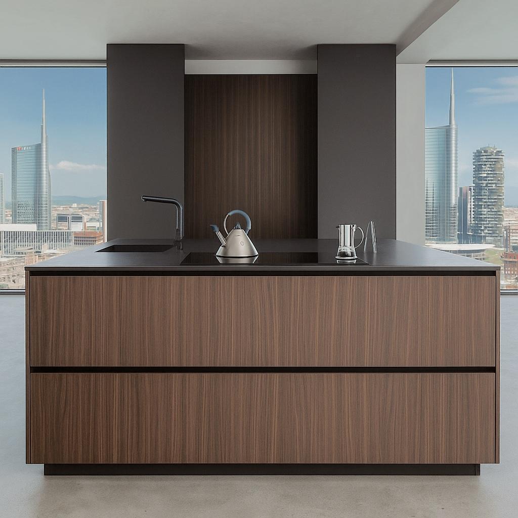 Mesónu2028
Mod. M2 Gocciau2028u2028

La empuñadura de apertura de Goccia es uno de los signos más característicos del estilo de Mesón. El efecto de ligereza y suspensión que crea entre bases y cimas es la base de la capacidad de este proyecto para