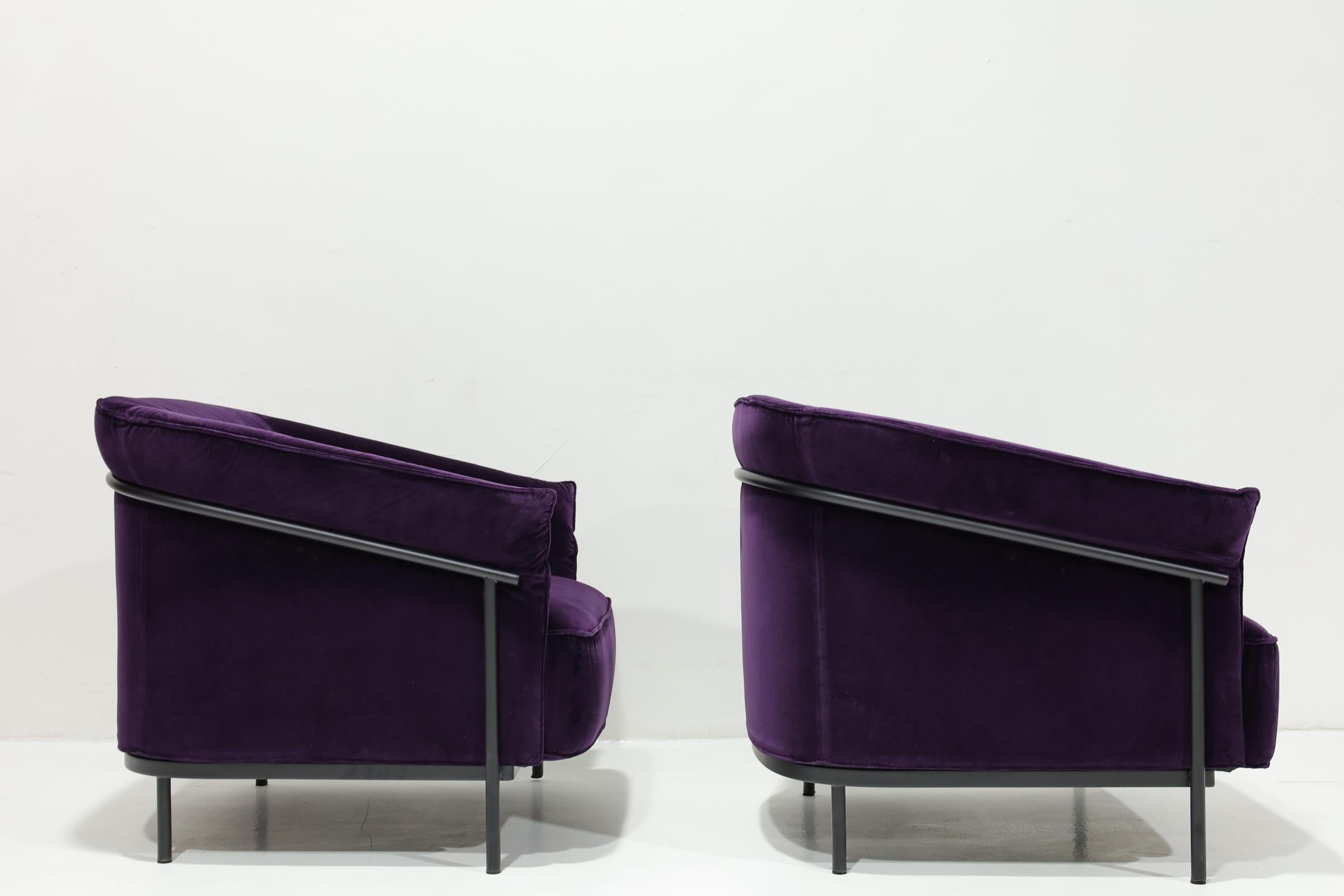 Italian Kite Armchair Designed by GamFratesi for Porro, Italy For Sale