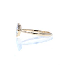 Kite Cut Diamond Engagement Ring