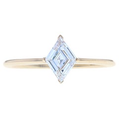 Kite Cut Diamond Engagement Ring