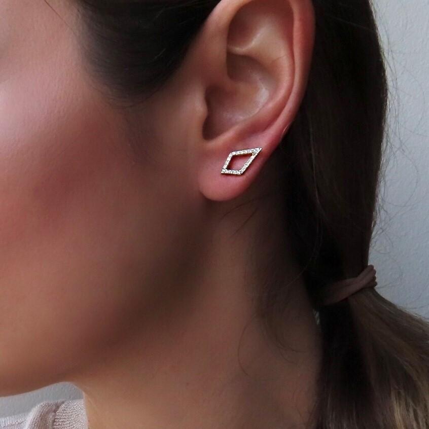 kite shaped earrings