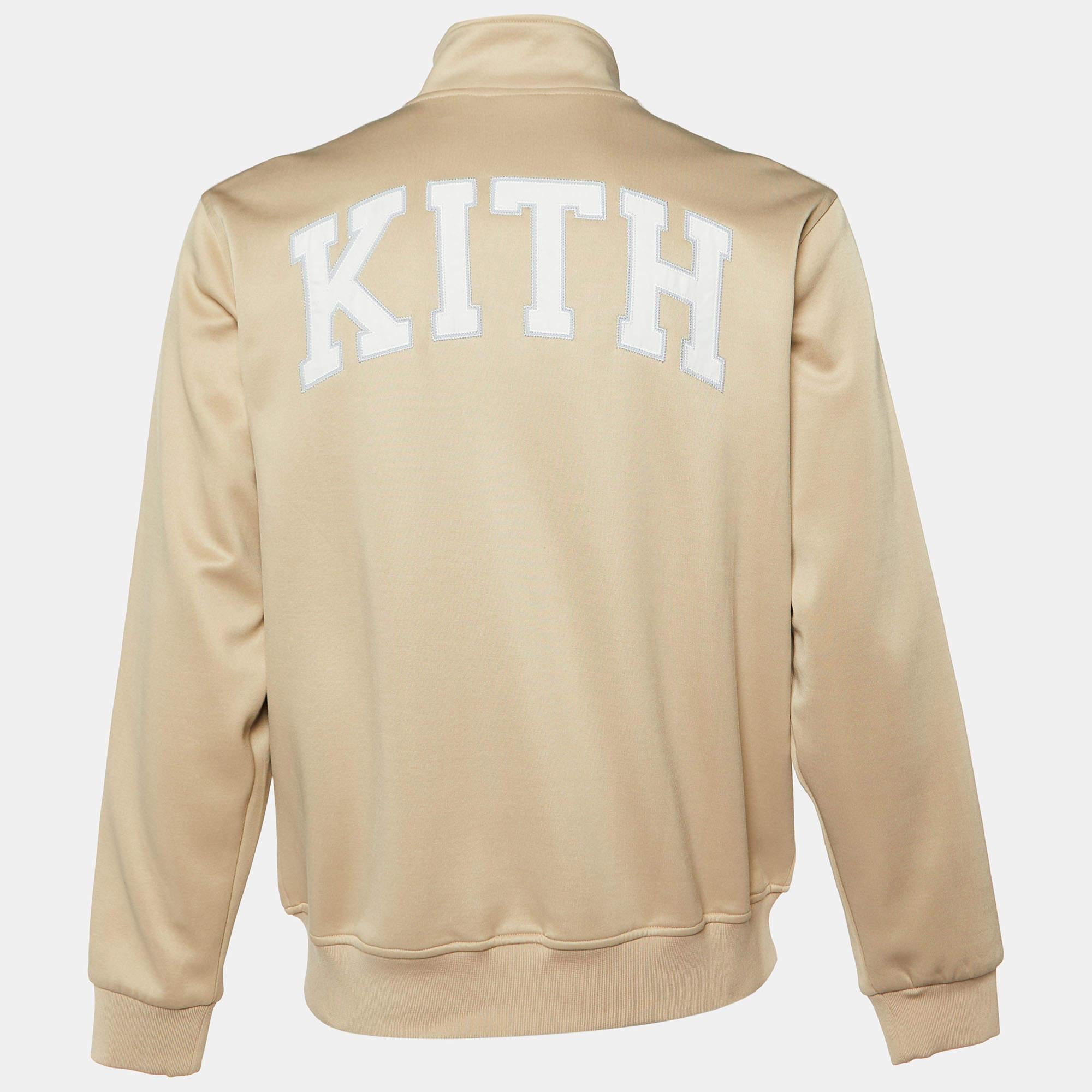 How fabulous does this designer jacket look It is made of fine materials and features long sleeves. Pair it with pants and sneakers for a cool look.