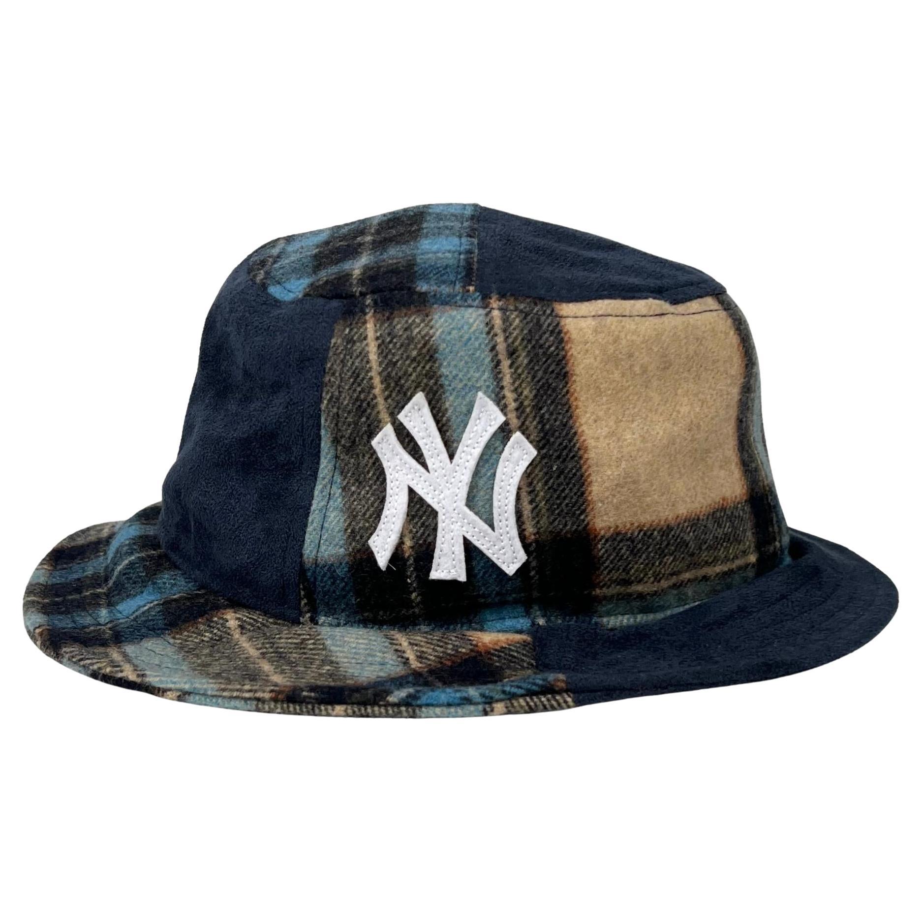 Kith & New Era for New York Yankees Plaid Bucket Hat