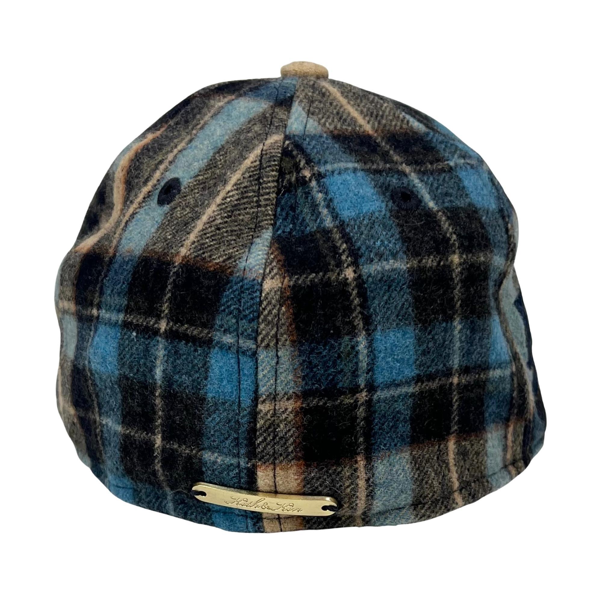 Kith and New Era for New York Yankees Plaid Suede Fitted Hat at 