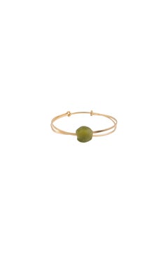 Kito Bracelet in African Glass and Vermeil Gold 24k by Katerina Makriyianni