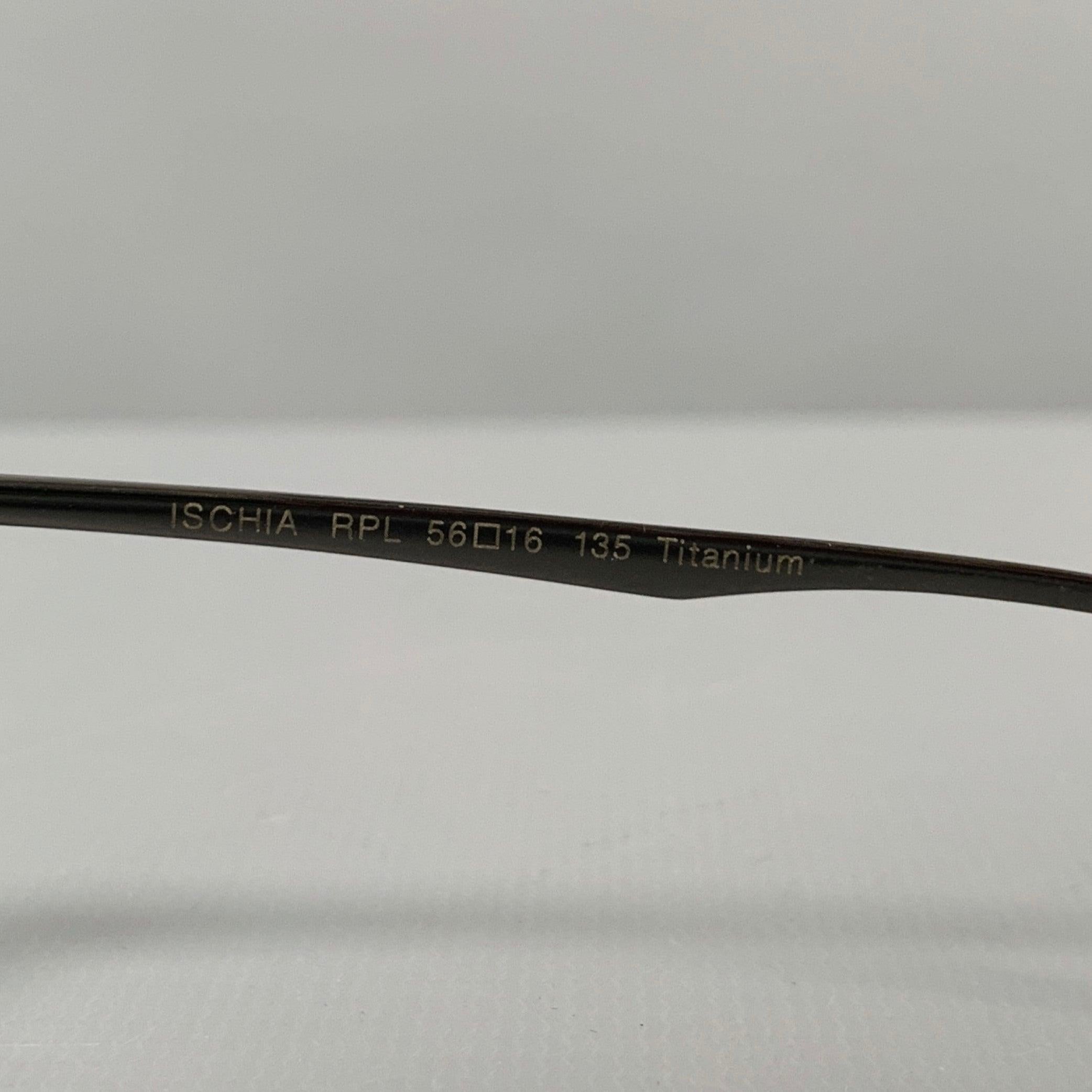 KITON -Ischia- Brown Silber Titan-Sonnenbrille im Angebot 1