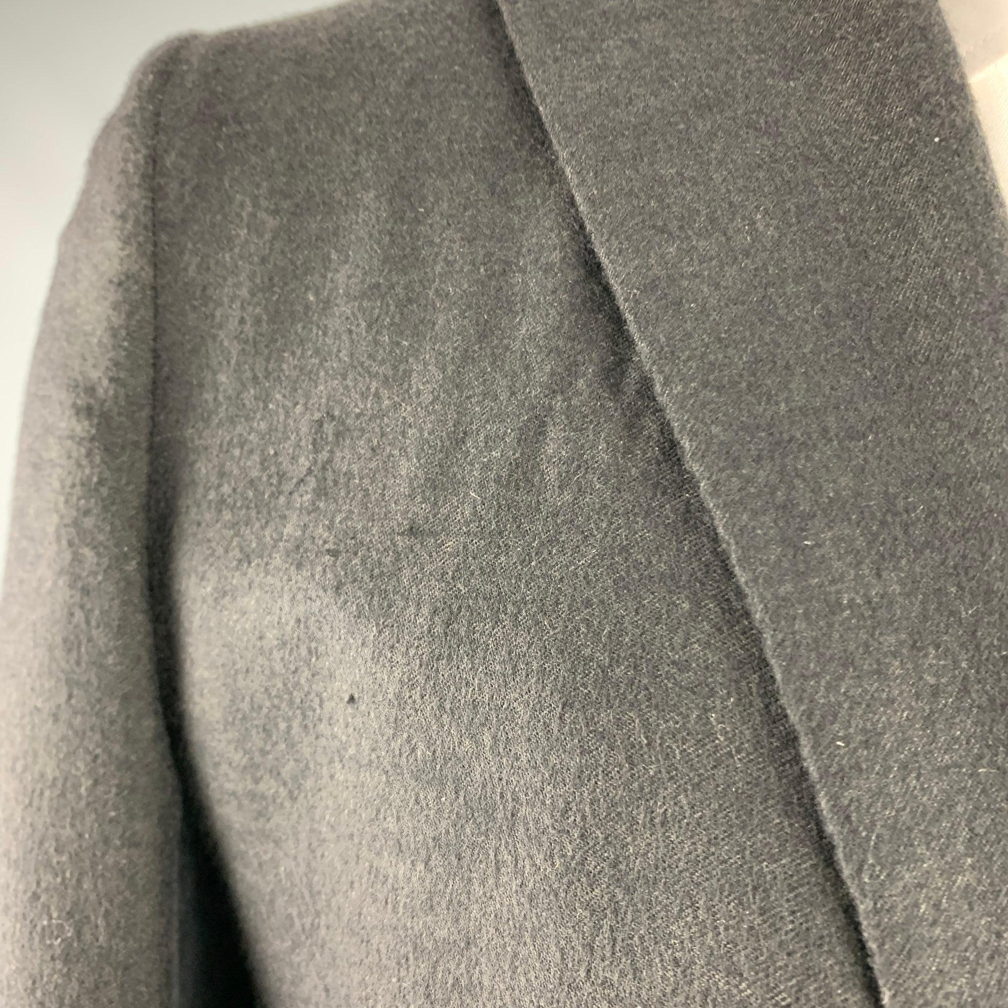 KITON Size 40 Grey Cashmere Notch Lapel Suit 2