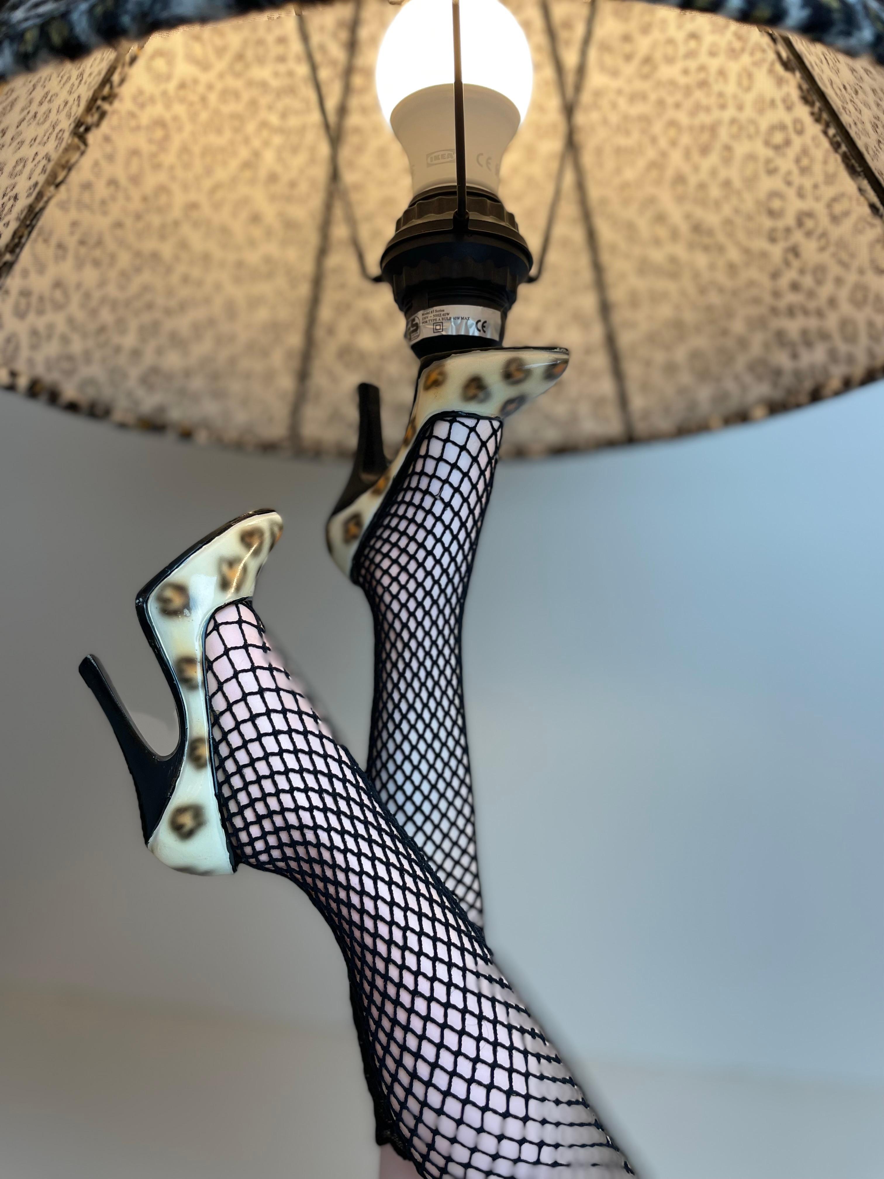 Late 20th Century Kitsch Table Lamp, 1970s For Sale