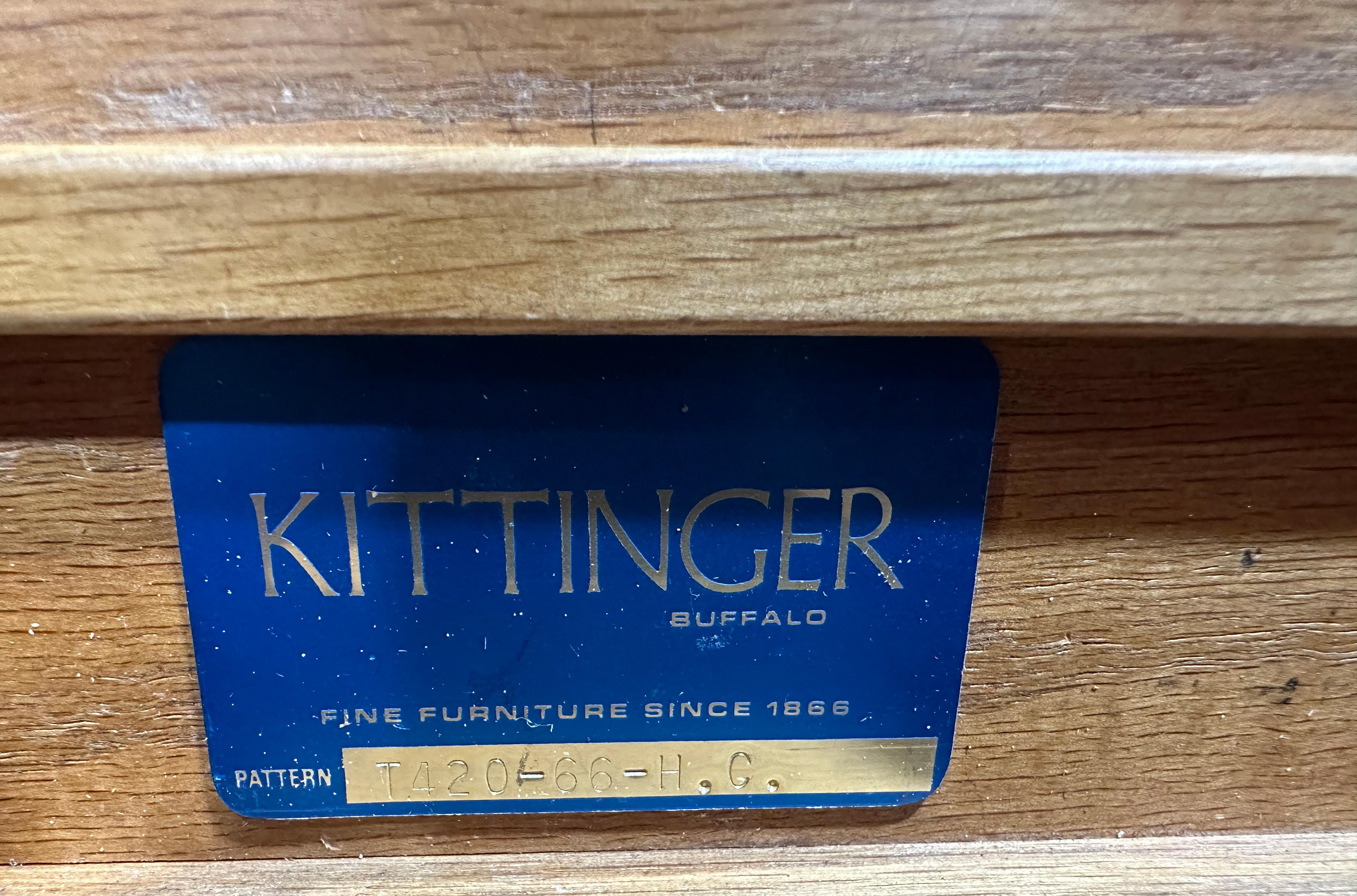 Kittenger Wood Lawyer's Desk For Sale 3
