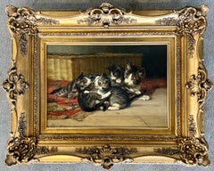 "Kittens at Play" by John Henry Dolph
