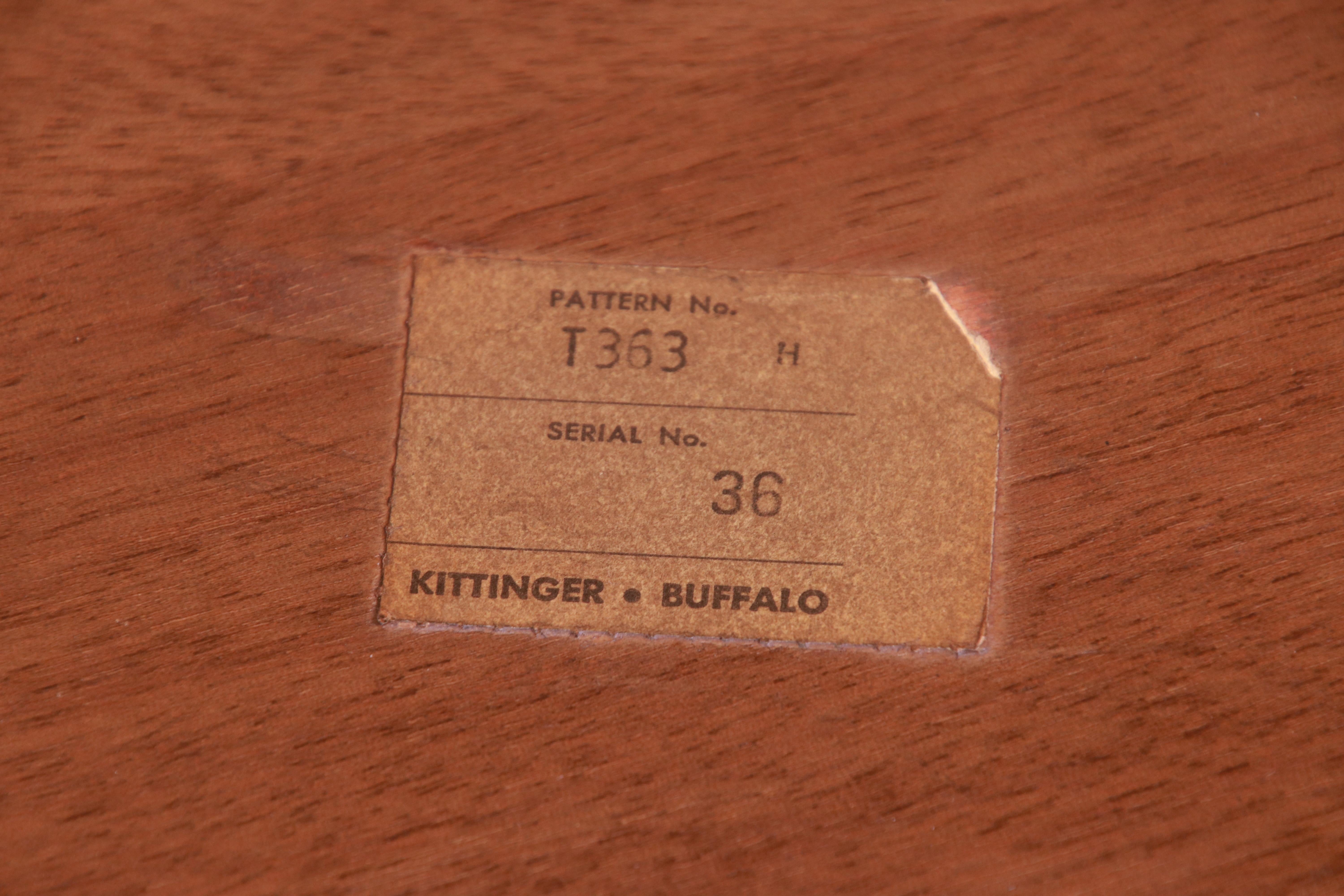 Kittinger Chippendale Mahogany Butler's Coffee Table at 1stDibs