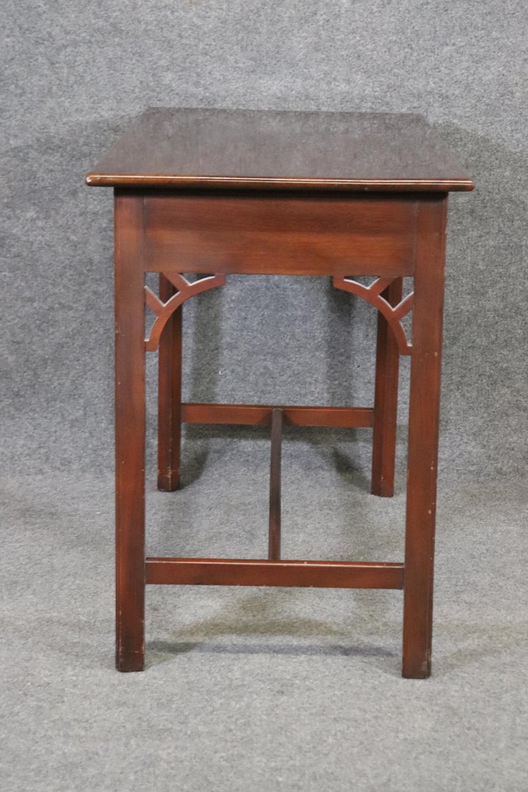 Kittinger Colonial Williamsburg Collection Mahogany Writing Table For